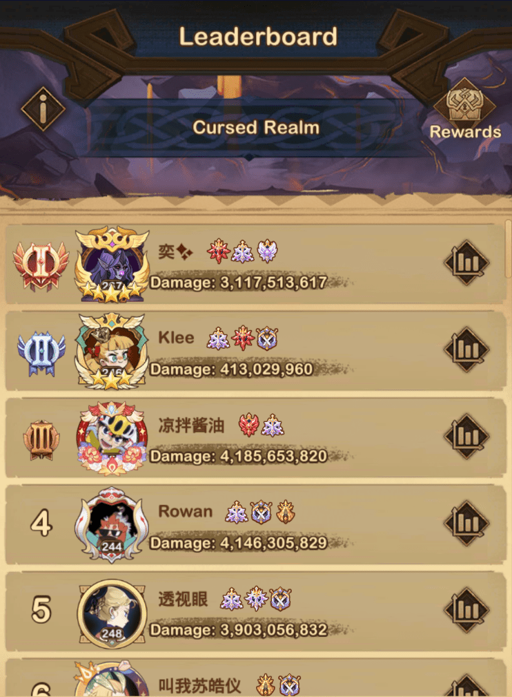 AFK Arena Cursed Realm
